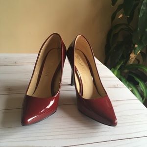 Red Perugia Heels